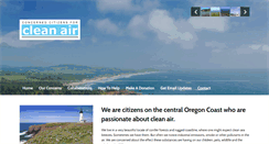 Desktop Screenshot of concernedcitizensforcleanair.org