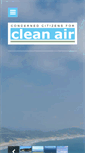 Mobile Screenshot of concernedcitizensforcleanair.org